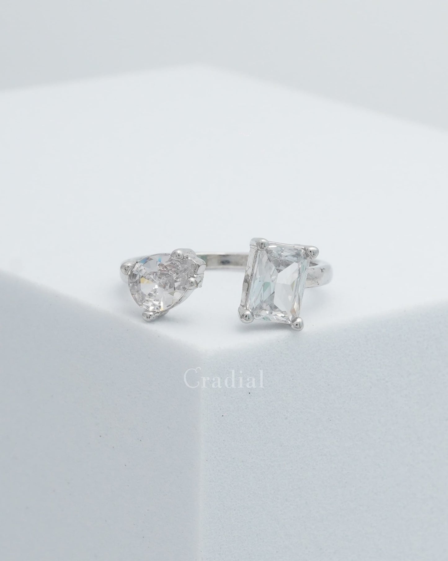 Prismik Silver Ring