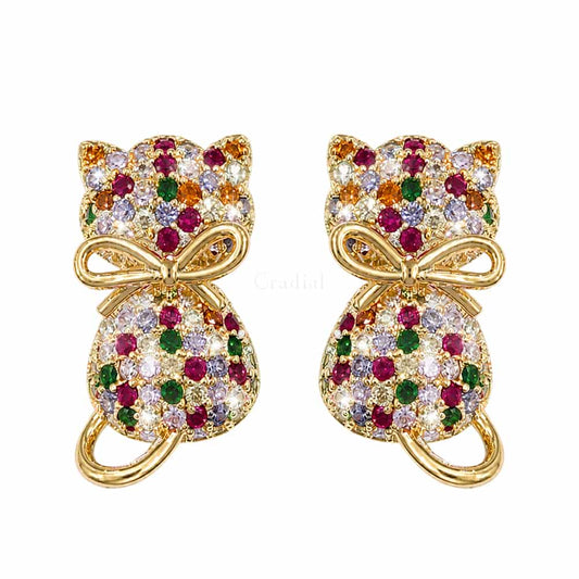 Belladonna Cat Earrings