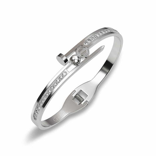 Boltin Silver Bangle