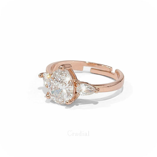 Dewy Rose Gold Ring