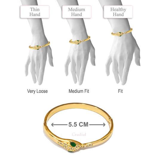 Emeris Gold Bangle