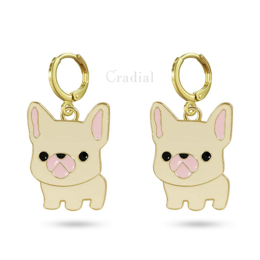 French Bulldog Earrings