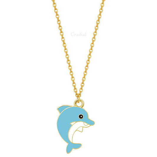 Blue Dolphin Necklace