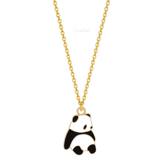 Sitting Panda Necklace