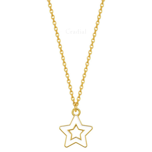 White Star Necklace