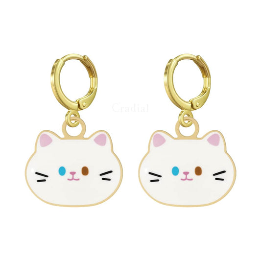 Poppy Cat Earrings