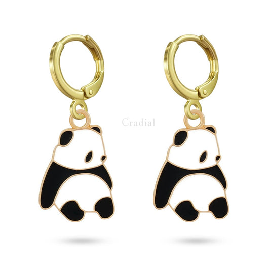 Sitting Panda Earrings