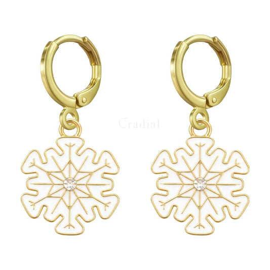 Snowflake Earrings