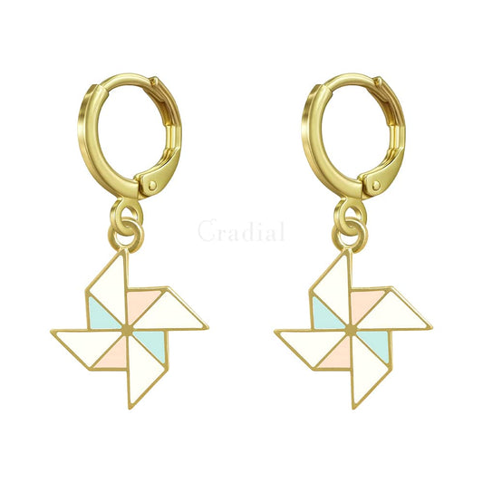 The Pinwheel Earrings
