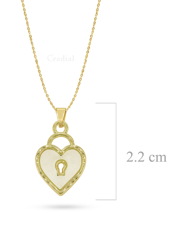 Heart Lock Necklace