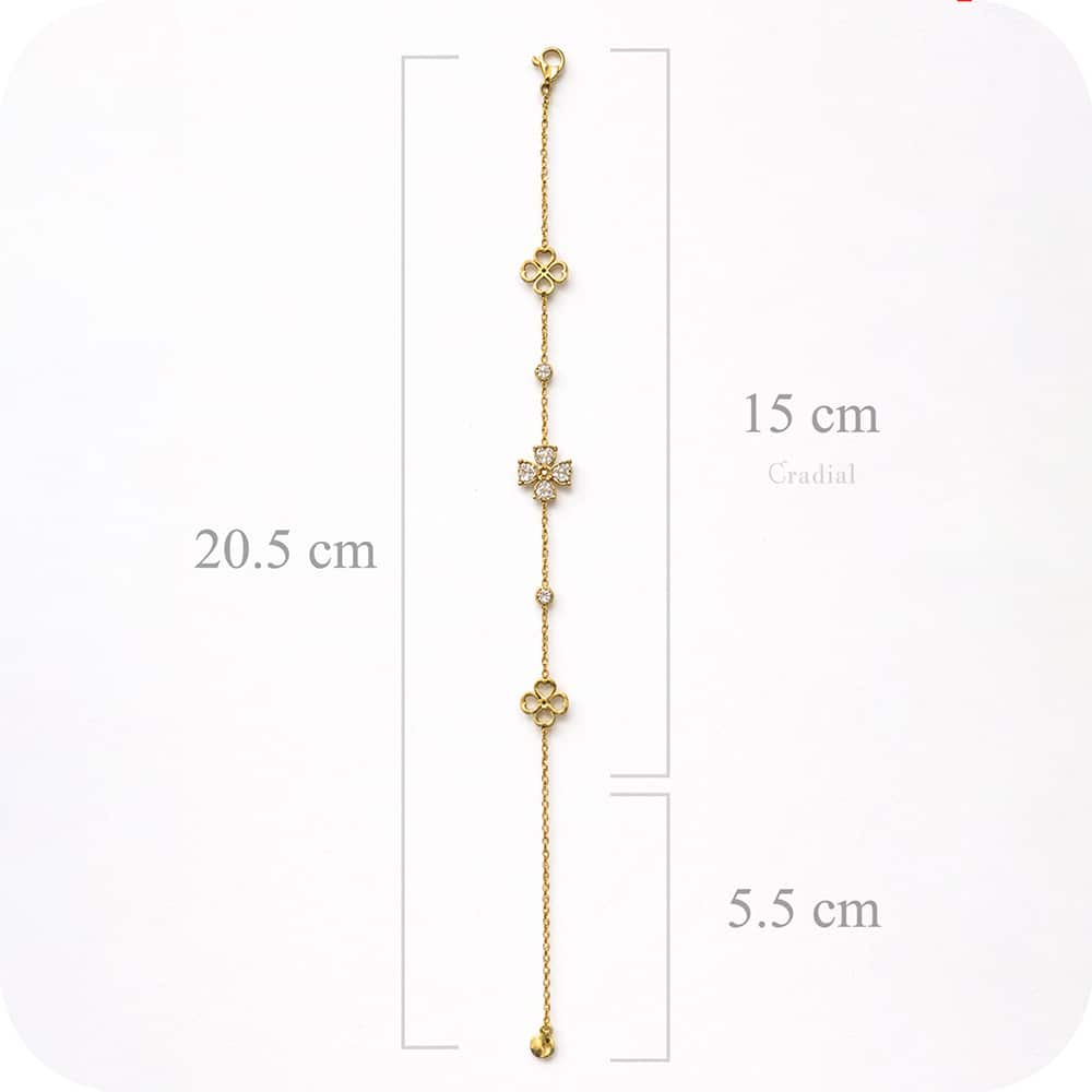 Clover Gold Bracelet