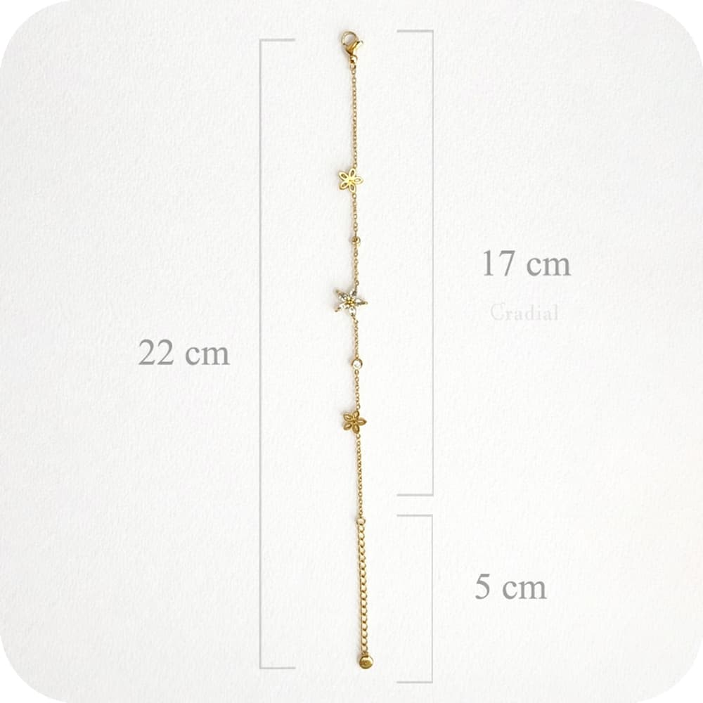 Flower Form Bracelet