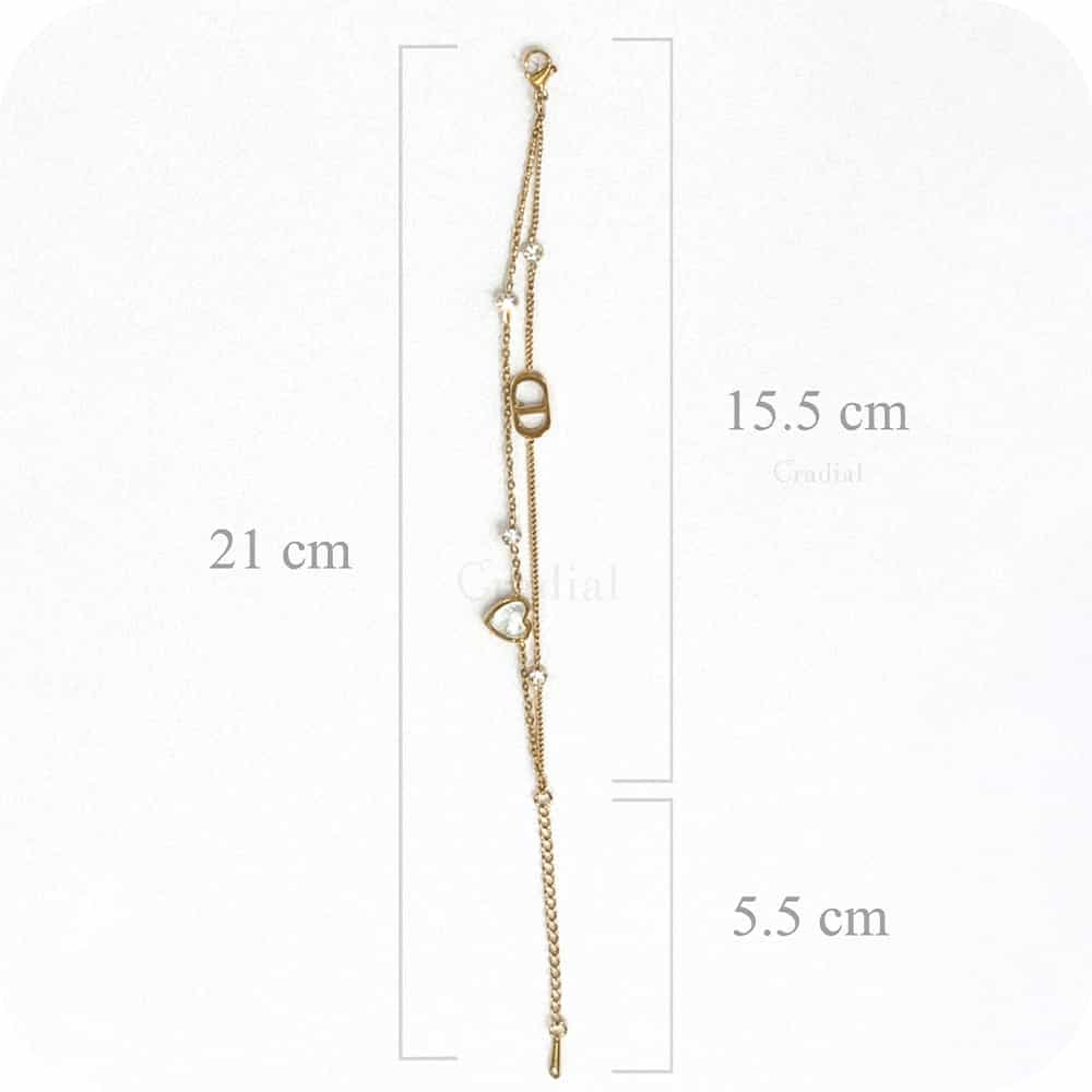 Heart & Layer Bracelet