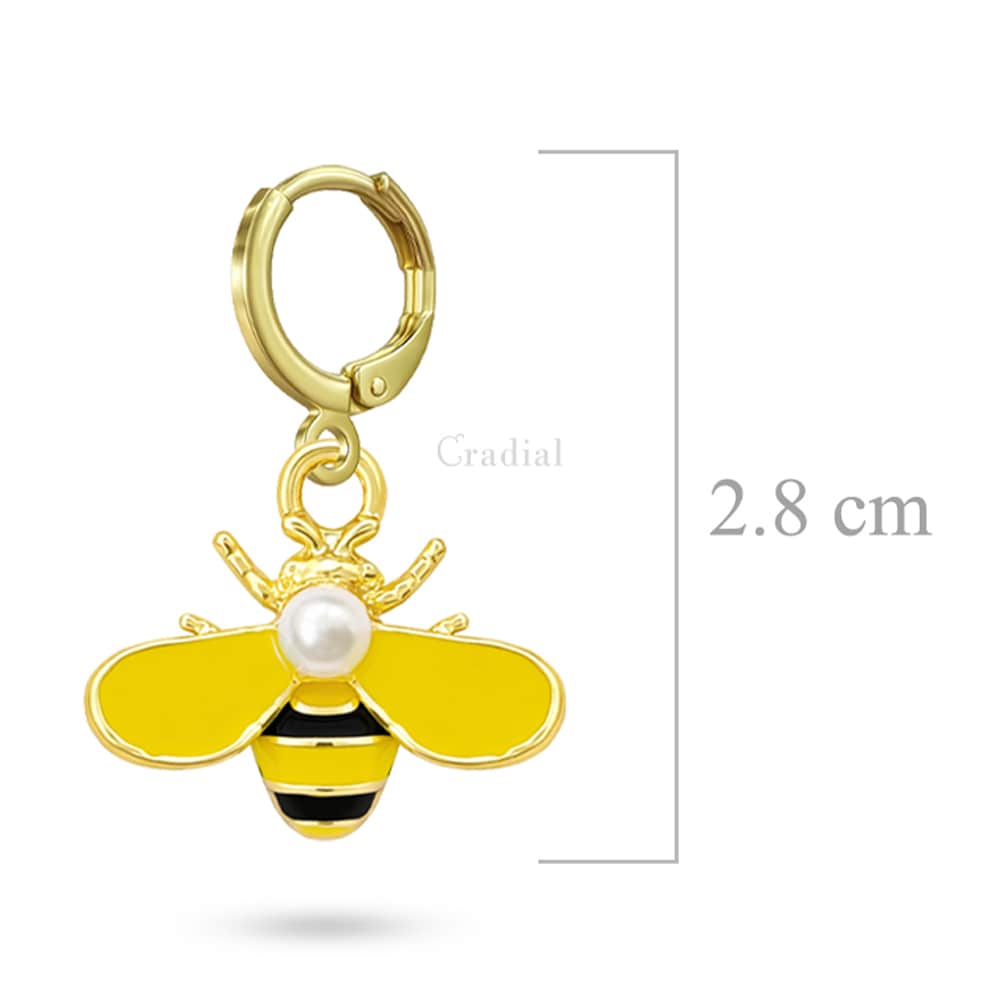 Honey Bee Earrings