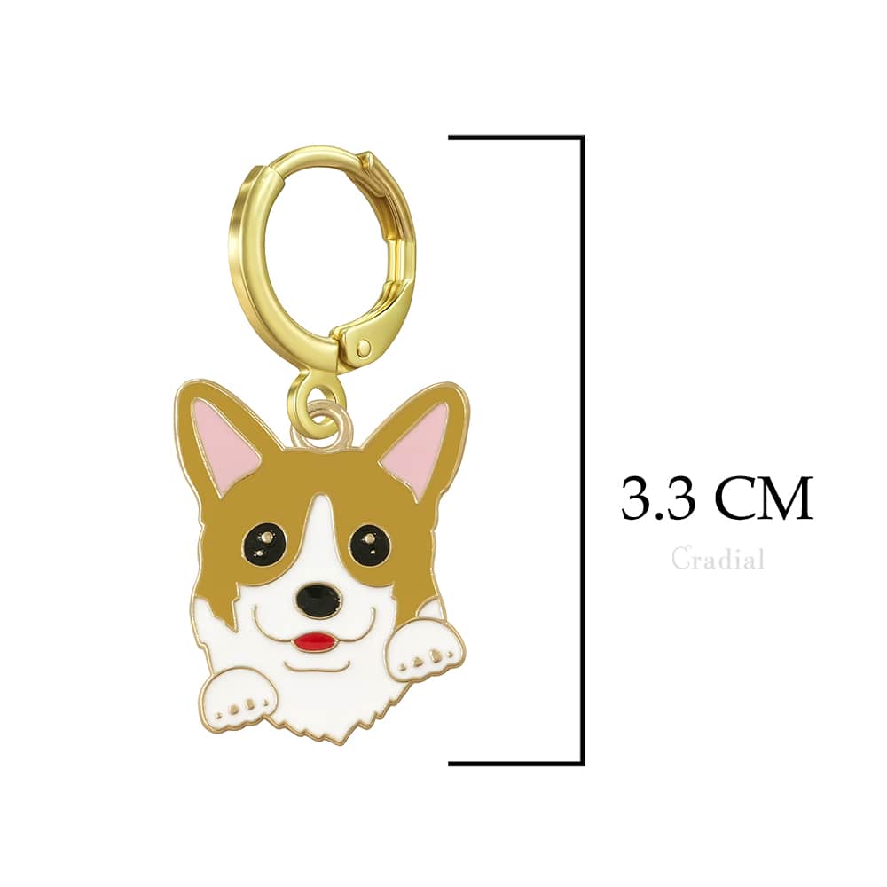 Corgi Earrings