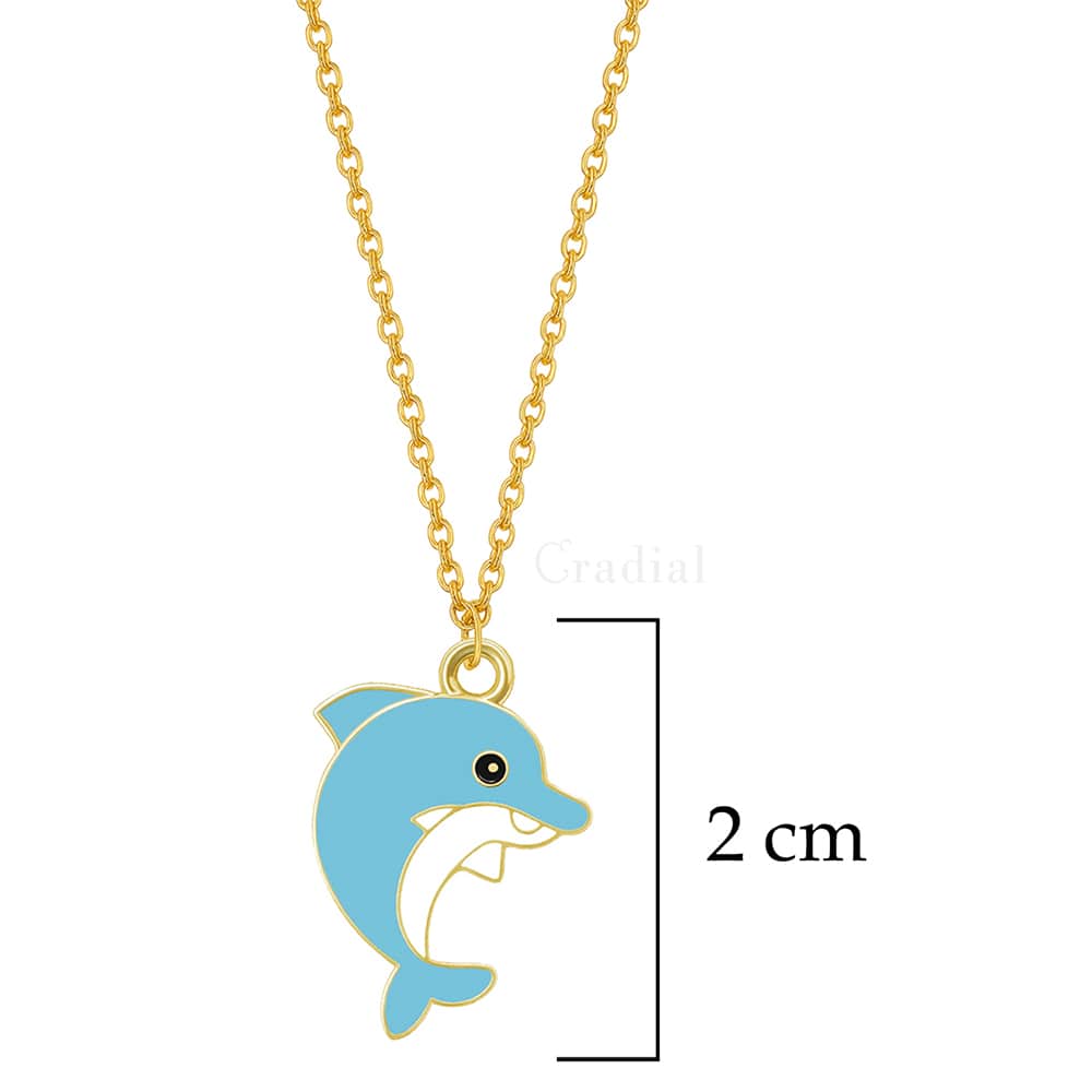 Blue Dolphin Necklace