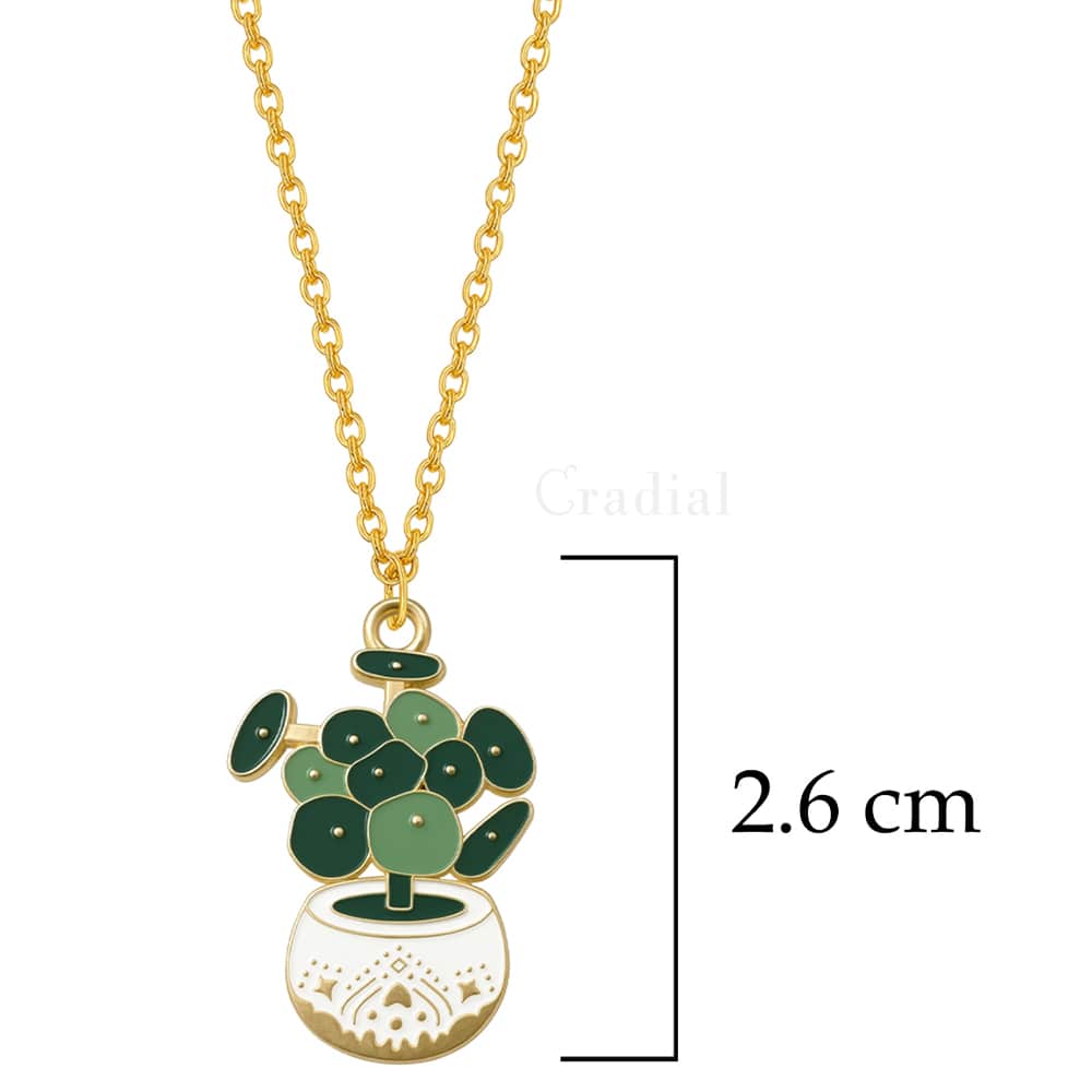 House Plant Necklace