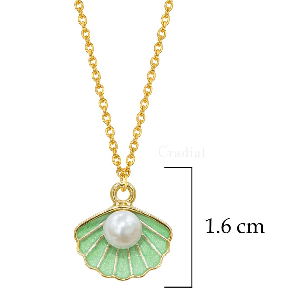 New Green Shell Necklace