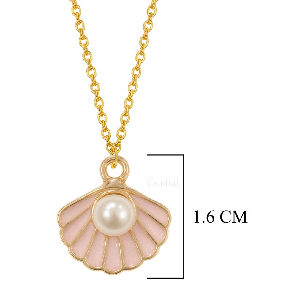 Pink Shell Necklace