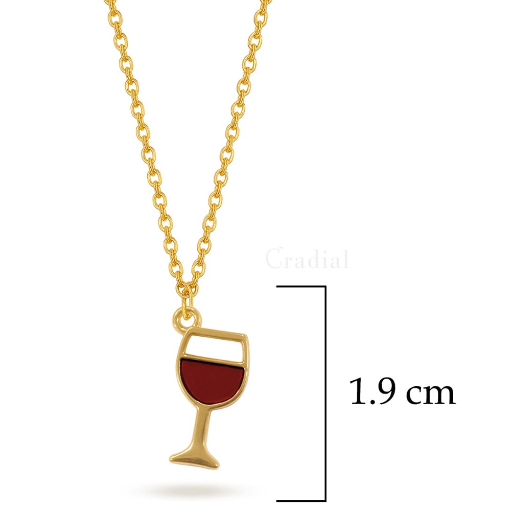 Wine Glass Necklace