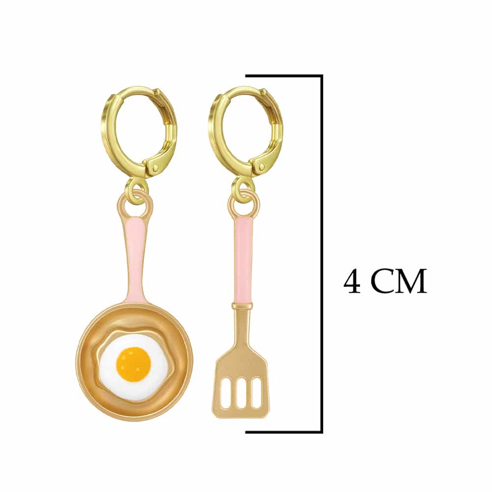 Omelette Earrings