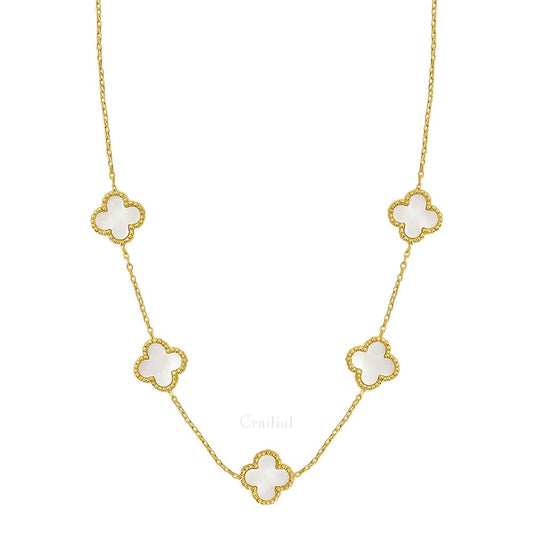 White Clover Necklace