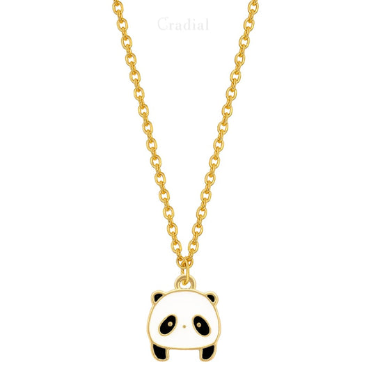 Tiny Panda Necklace