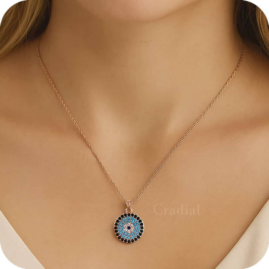 Blue Evil Eye Necklace