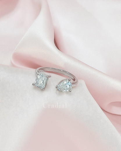 Prismik Silver Ring