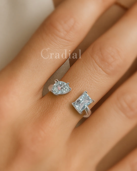Prismik Silver Ring