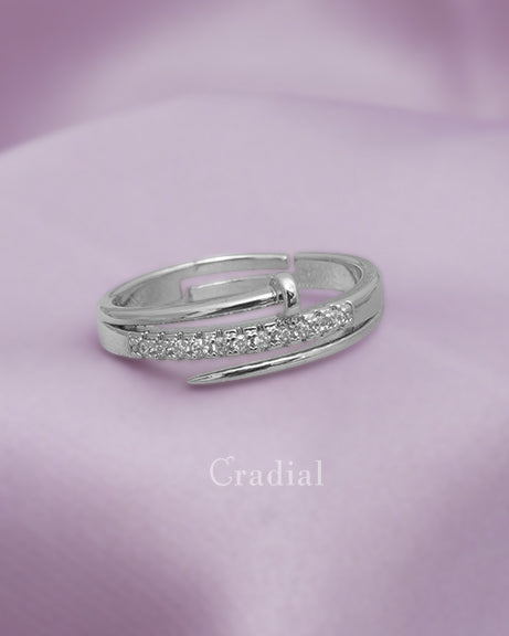 Nailen Silver Ring