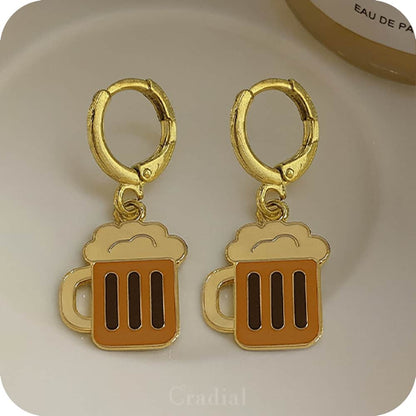Beer Earrings