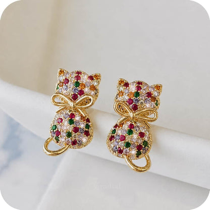 Belladonna Cat Earrings