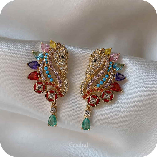 Cavalier Éclat Earrings