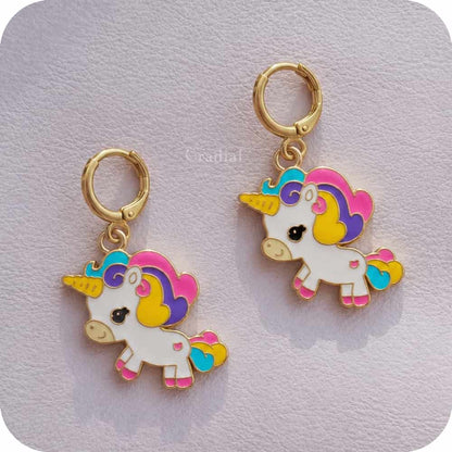 Chibi Unicorn Earrings