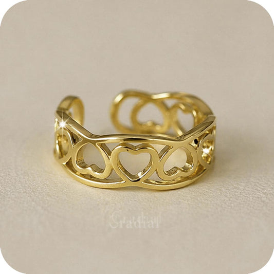 Coralove Gold Ring