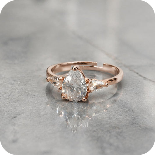 Dewy Rose Gold Ring
