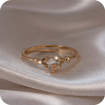 Diacrown Gold Ring
