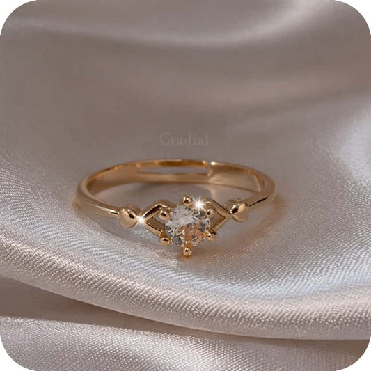 Diacrown Gold Ring