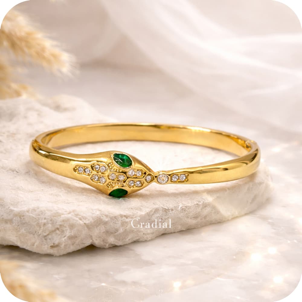Emeris Gold Bangle