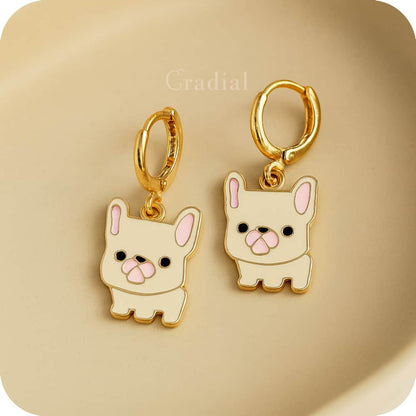 French Bulldog Earrings