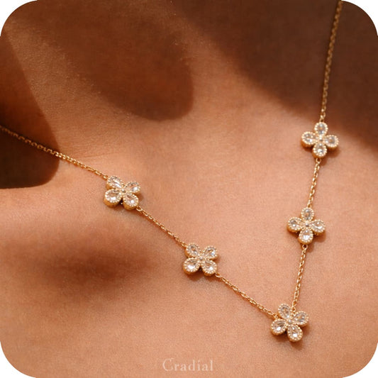 Gilded Gold Necklace