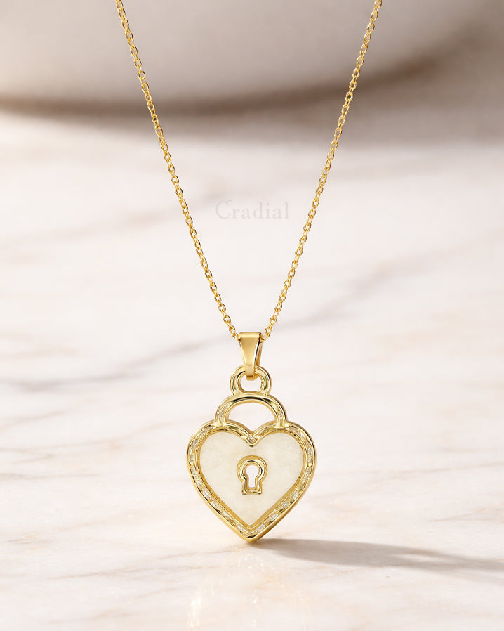 Heart Lock Necklace