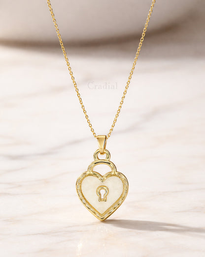 Heart Lock Necklace