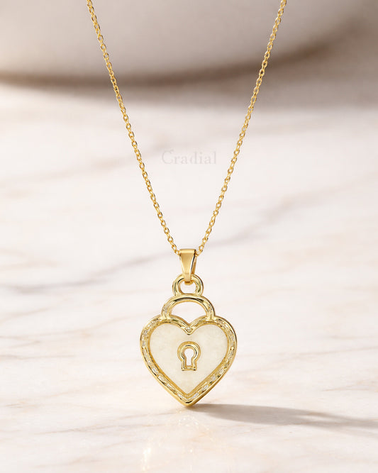 Heart Lock Necklace