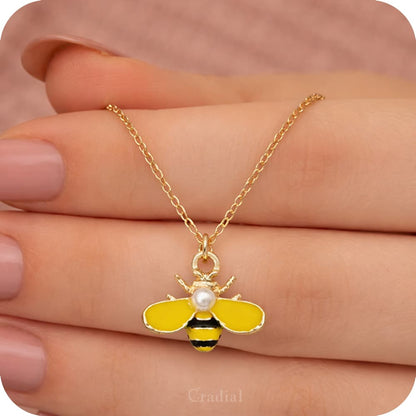 Honey Bee Necklace
