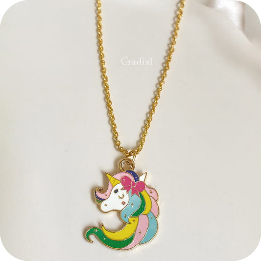 Pretty Unicorn Necklace