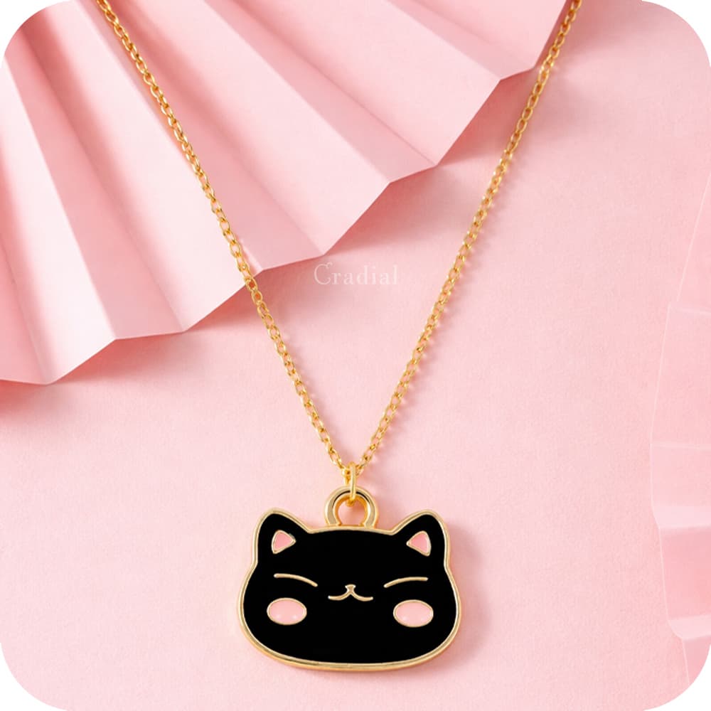 Blush Cat Necklace