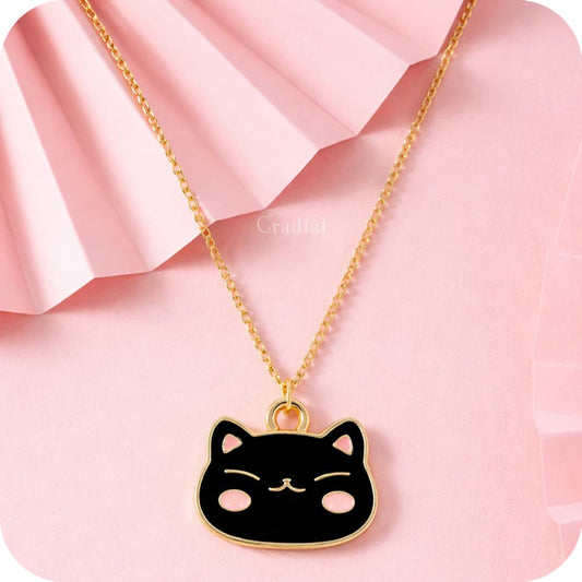 Blush Cat Necklace