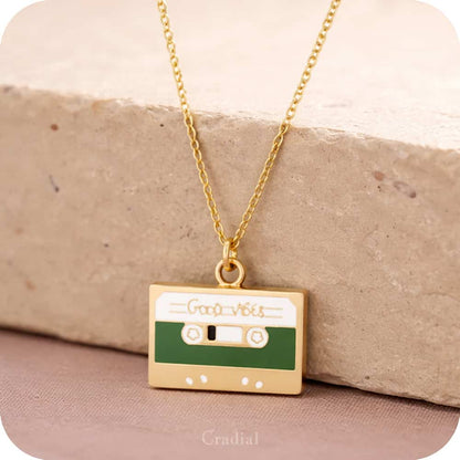 Cassette Necklace